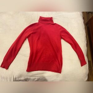 French Connection Magenta Turtleneck Sweater